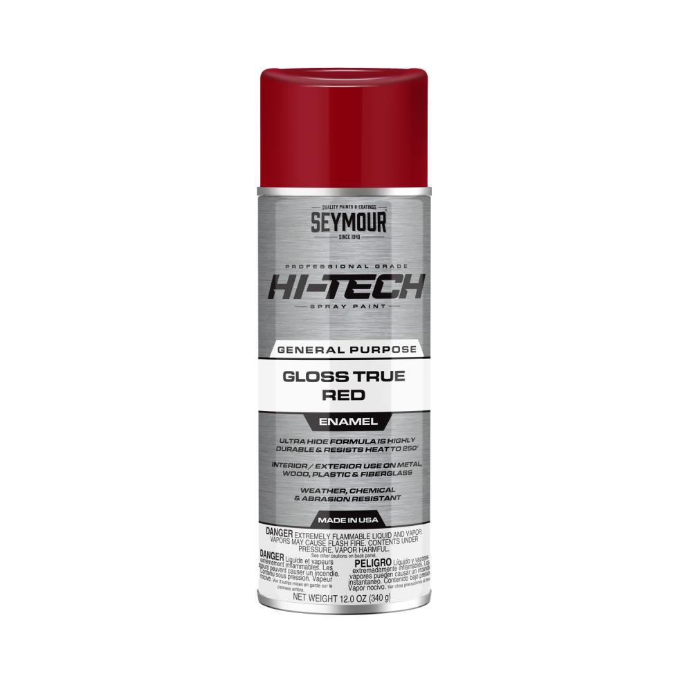 Hi-Tech General Purpose Enamel, Gloss True Red (12 oz)