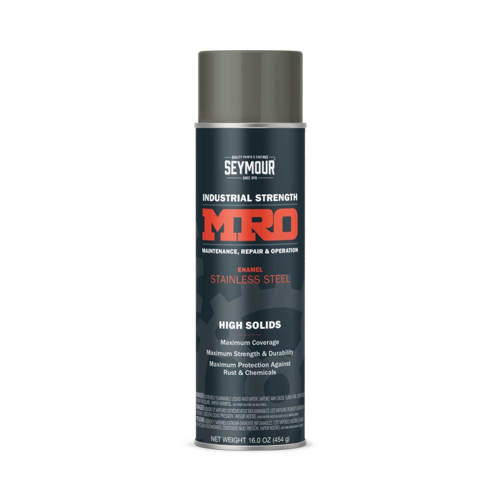 620-1460 Seymour Industrial MRO Stainless Steel Spray Paint (16 oz.)