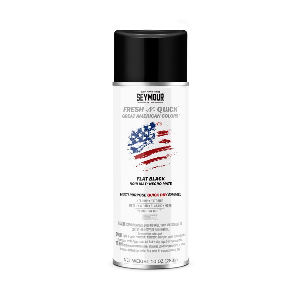 11-10 Seymour Fresh-N-Quick, Flat Black (10 oz.)