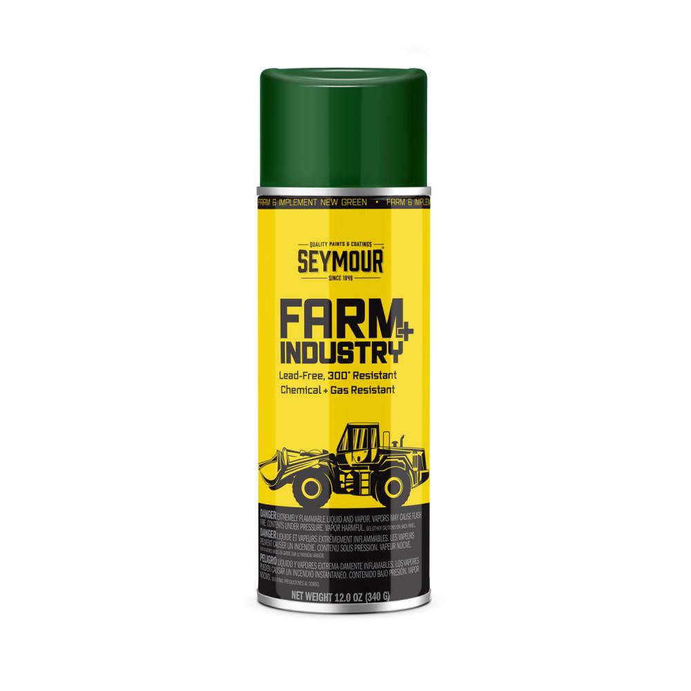 Farm and Industry Enamel High Solids Spray Paint, New Farm & Implement New Green (12 oz.)