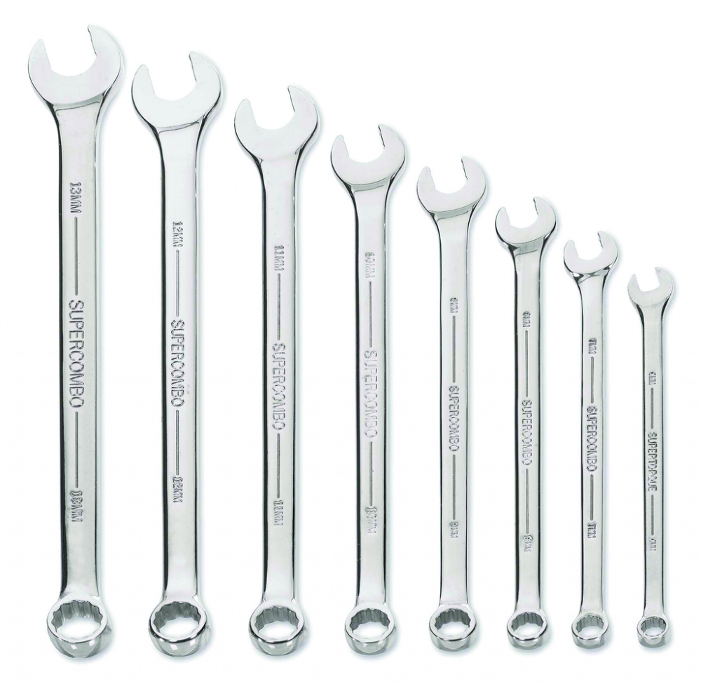 8 pc Metric SUPERCOMBO  Combination Wrench Set