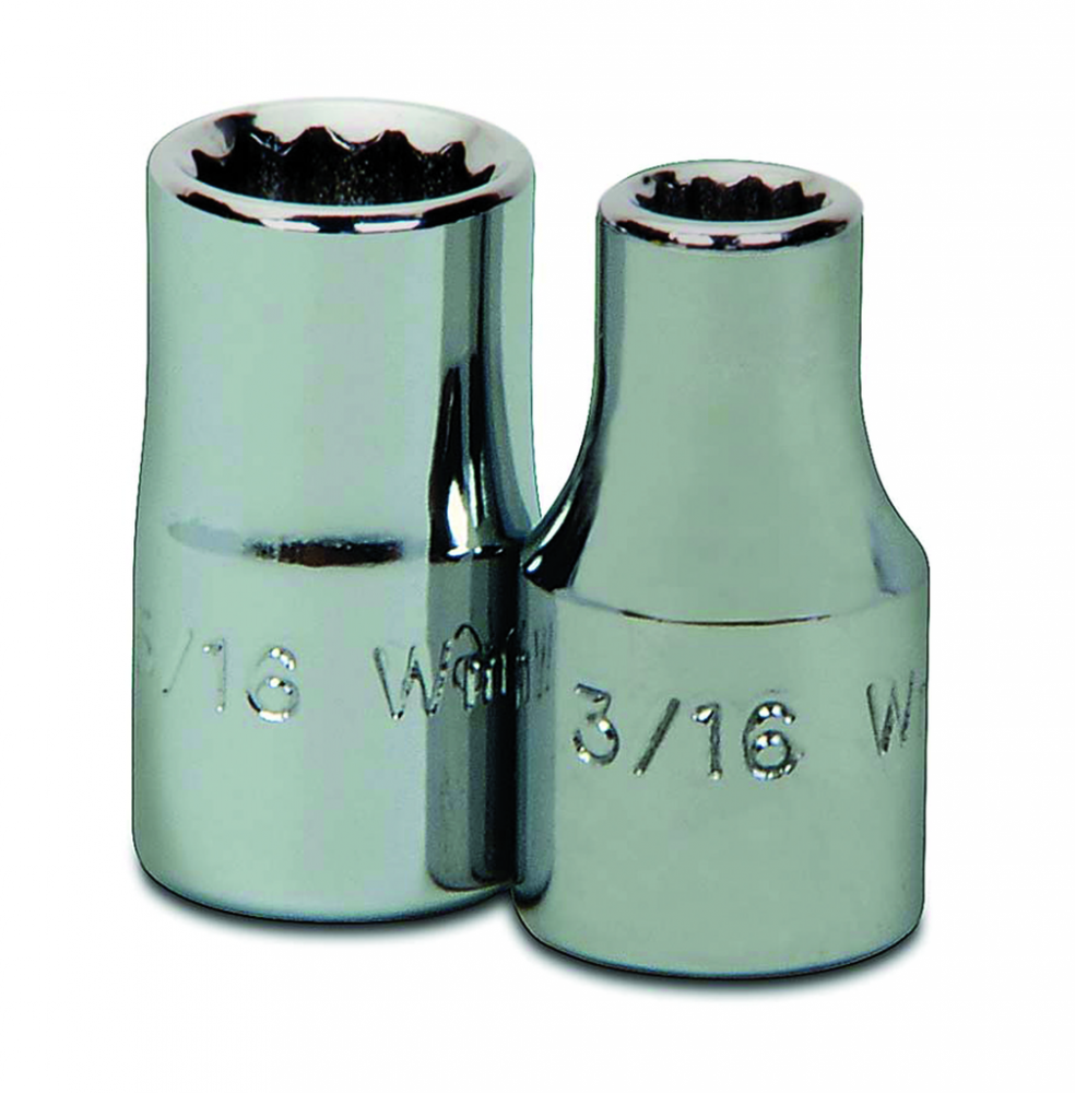 1/4&#34; Drive 12-Point SAE 9/32&#34; Shallow Socket