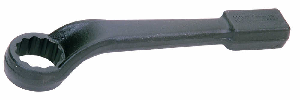 1-1/8&#34; 12-Point SAE Offset Pattern Box End Striking Wrench