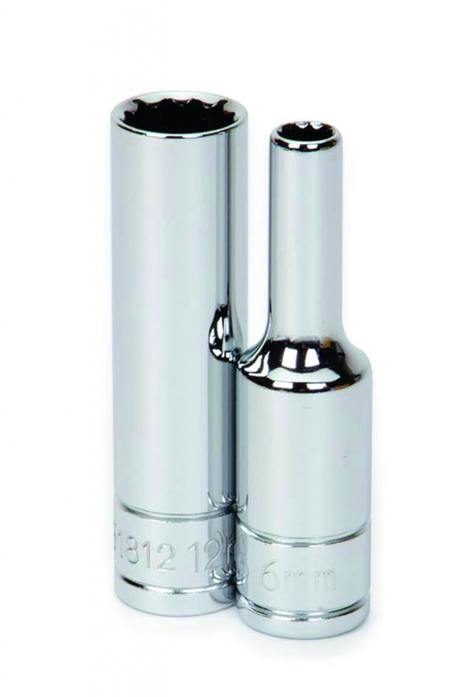 3/8&#34; Drive 12-Point Metric 17 mm Deep Socket
