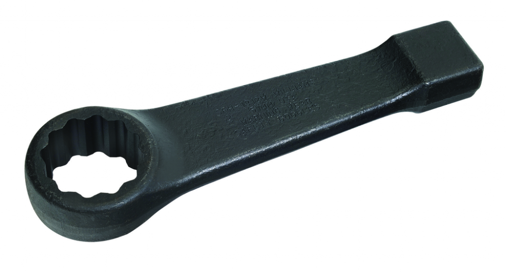 1-11/16&#34; 12-Point SAE Straight Pattern Box End Striking Wrench