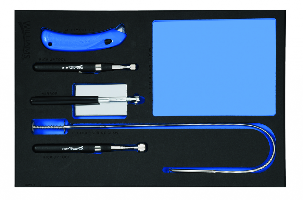 5 pc Utility Tool Set in 1/3 Foam Drawer Inset