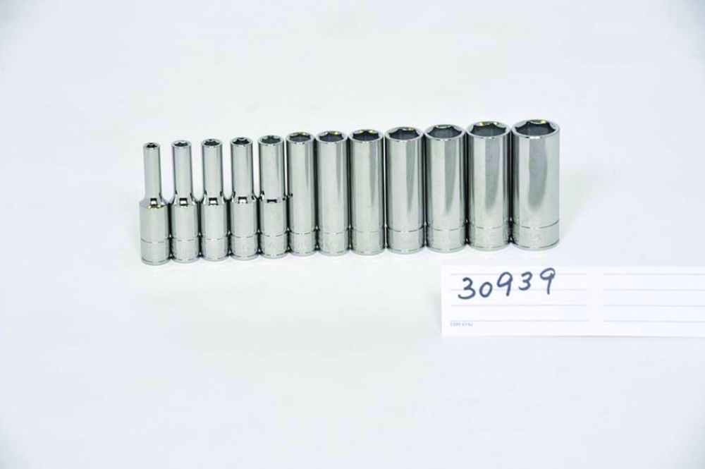 1/4&#34; Drive Deep Socket Set, 6-Point, 12 pc