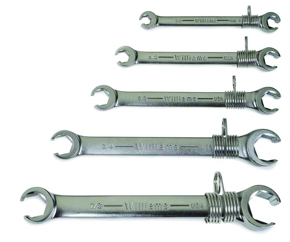 Tools@Height 5/8 x-11/16&#34; 6-Point SAE Double Head Flare Nut Wrench