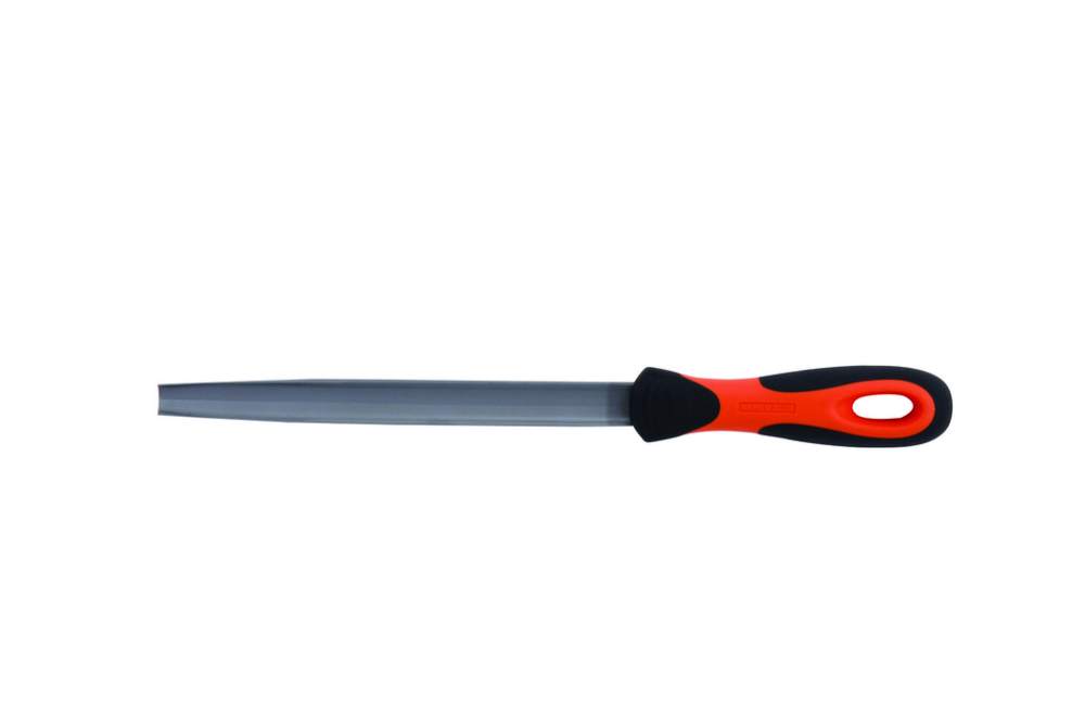 8&#34; Second Cut Half-round file with Ergo  Handle