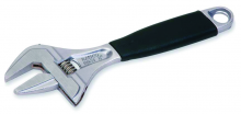 Bahco BAH9031RCUS - 8" SAE Ergo  Big Mouth Adjustable Wrench with Ergo  Handle