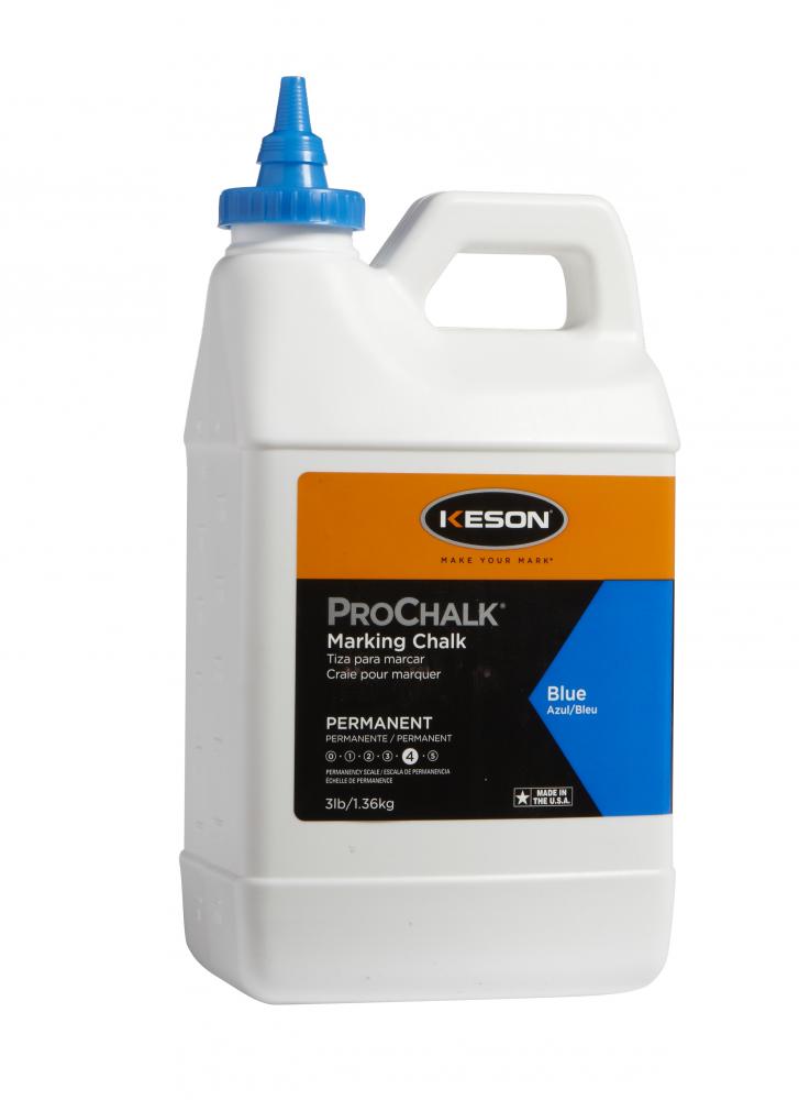 PROCHALK® LEVEL 4, PERMANENT, BLUE, 3 LBS