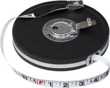 Keson MC18M50 - 50 FT, UNITS: IN, 1/8 & 15M, FIBERGLASS TAPE MEASURE CLOSED CASE