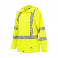 Radians RW12L-3ZGR-L - RW12L Ladies Lightweight Rain Jacket - Green - L