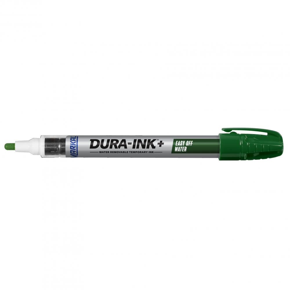 DURA-INK®+ Easy Off Water Removable Ink Marker, Green
